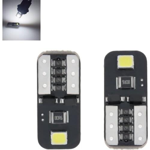 10Pcs T10 2Smd 194 168 Led 2835 Light Bulb Car No Error 303012V Clearance Bulb Lamp White Reading Light car interior light