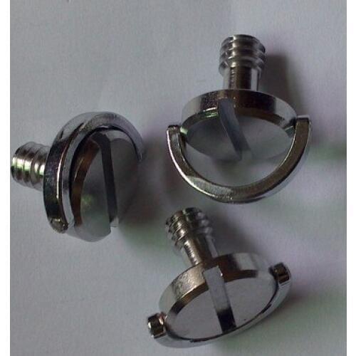 10PCS New Captive 1/4" D-Ring Screw For Camera Tripod Monopod Quick Release Plate With tracking number