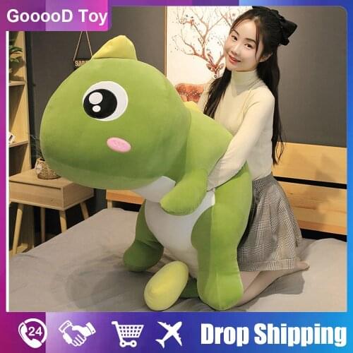 150Cm Big Long Dinosaur Plush Toy Lovely Baby Animal Plush Doll Stuffed Soft Pillow Kid Toy Children Girls Room Decoration Gift