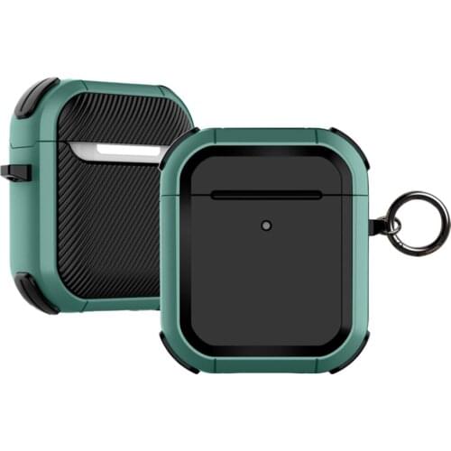 Case for Airpods 2nd Cover Luxury Protective Earphone Cover Case for Apple airpods 2 1 pro Air pods 2 Shockproof Sleve With Hook