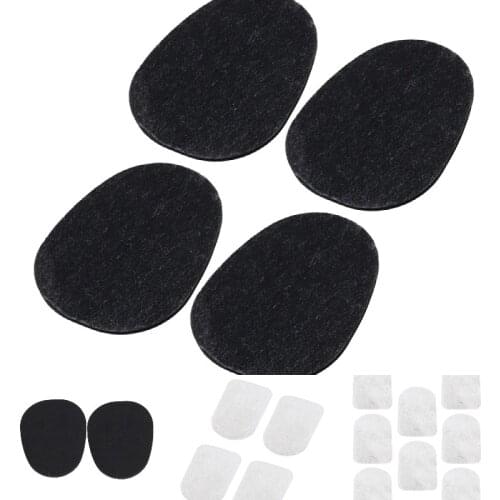 Black/Transparent 8 Mouthpiece patches Pads for Alto/Tenor / Soprano Saxophone