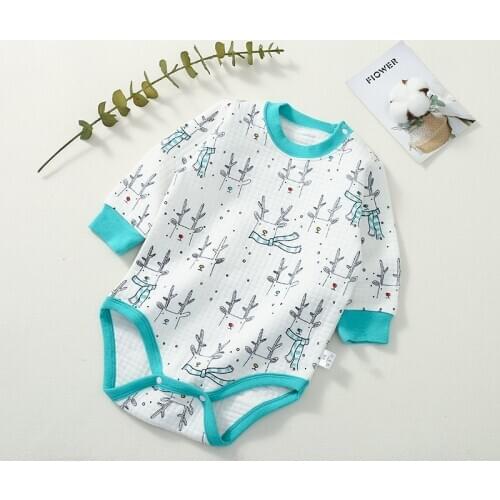 Newborn Baby Bodysuits Unisex Infant Jumpsuit Fashion 100% Cotton Long Sleeve Baby Boys Girls Clothes Long Sleeve Infant Set