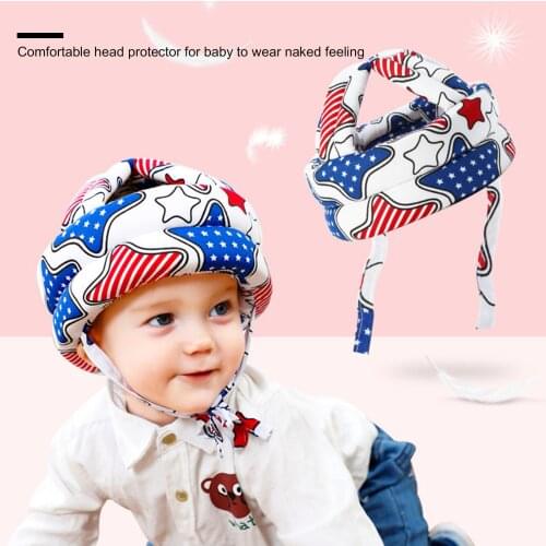 Casual Hat for Baby Anti-Fall Headgear Head Protection Hat Anti Collision Safety Helmet Cap at Aome or Outdoors