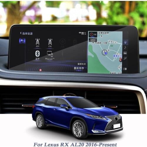 For Lexus RX AL20 2016-Present Car Styling Display Film GPS Navigation Screen Glass/TPU Film Control of LCD Screen Internal Film