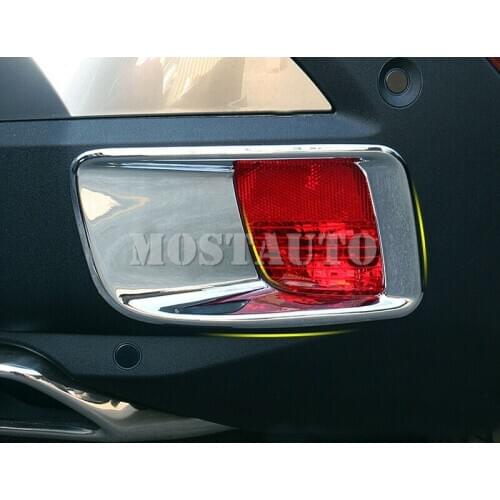 For Peugeot 3008 / 3008 GT 2016-2017 ABS Rear Tail Fog Light Cover Trim 2pcs Car Accessories Interior Car Decor Car Trim