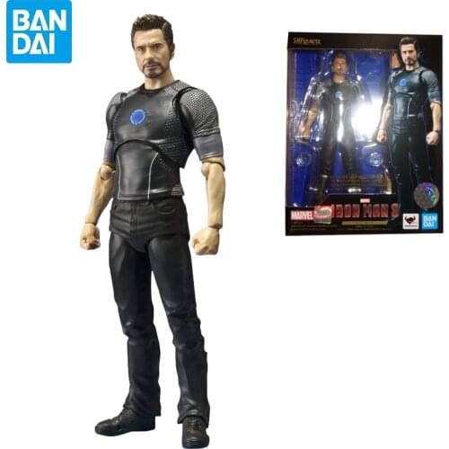 Bandai Marvel Legends S. h. Figuarts Tony Stark Iron Man 6-Inch Toy Action Figure Collection and Accessories Gifts for Kids