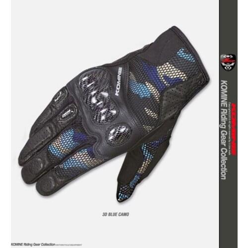 Motocross Racing Gloves Komine GK 197 3D Protect Guantes Motorbike MTB ATV Bike Cycling Luvas Mens