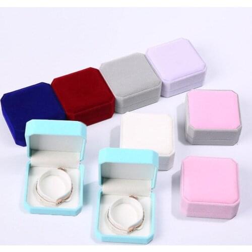Hot Sale Cloth Necklace Bracelet Jewelry Display Box Storage Case Organizer Packaging Gift Jewelry Organizer Storage Gift Box