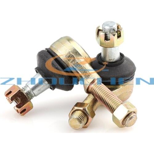 M10*M10 left and right tie rod end kit, steel ball joint for Yamaha Raptor 660 YFM660 YFM660R ATV 2001-2005