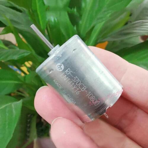 MABUCHI RF-370CB-10800 DC6V~12V 10000RPM Large Torque Mini Mute 24mm Round Motor