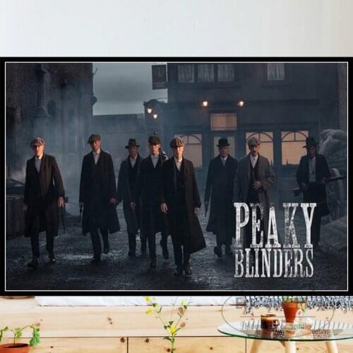 Peaky Blinders Cillian Murphy TV Show Canvas Painting Posters And Prints Wall Art Picture Vintage Decorative Home Decor Cuadros