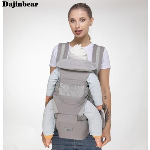 New 0-48 Months Ergonomic Baby Carrier 3 In 1 Infant Baby Hipseat Carrier Front Facing Ergonomic Kangaroo Baby Wrap Sling