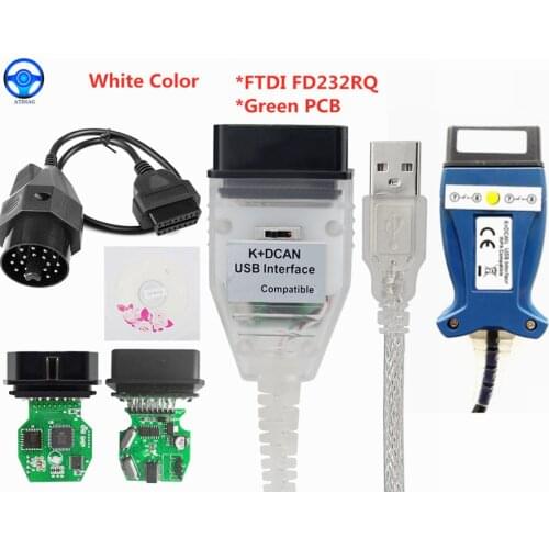 New Top Quality Full Chip For BMW INPA K DCAN K+CAN FTDI Chip USB Diagnostic Interface INPA Compatible For BMW Series New Design