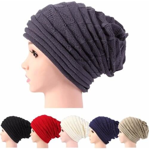 Autumn And Winter Hat Men And Women Beanie Knitted Casual Caps Skullies Fold Flanging Hats Chapeu Feminine Gorro Touca Cap