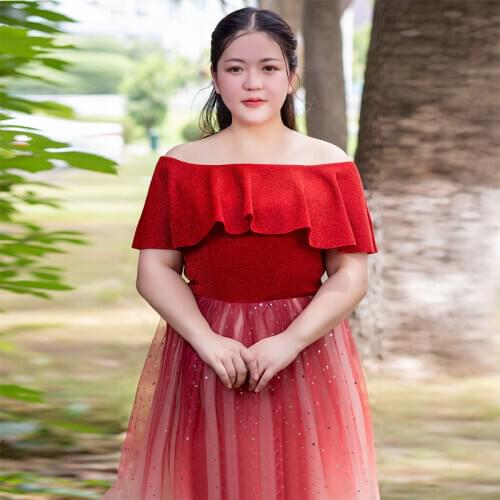 Women New Evening Dresses Elegant A-Line Sequined Boat Neck Simple Floor-Length Regular Lace Up Half Sleeves Dress Evening D053