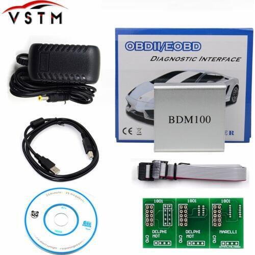 BDM100 V1255 Professional ECU Flasher Chip Tuning Programmer Interface BDM 100 ECU Flasher Code Reader OBDII Diagnostic tool