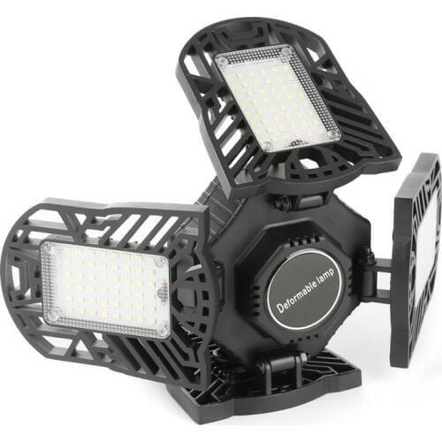 Super Bright 100W E26/E27 192 LED Garage Light Industrial Lighting 10000LM 85-265V 6000K LED Garage Lamp For Workshop Warehouse