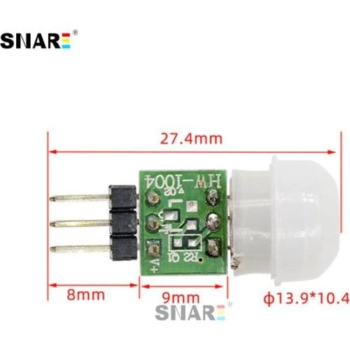 5PCS/LOT HC-SR312 Thermoelectric Human InfraR Sensor Module AM312 Mini IR Sensor Switch