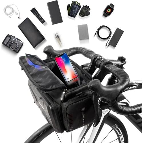 Bicycle Bag Waterproof Beautiful Electric Scooter Front Bag Practical and Beautiful Design Quick Install and Release Waterproof