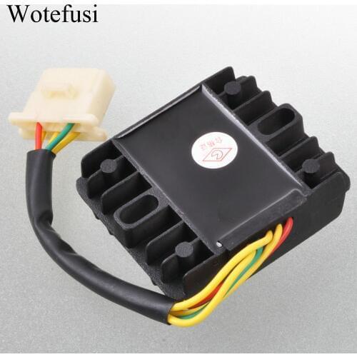 Wotefusi Motorcycle Voltage Regulator Rectifier For CM125 [P34]
