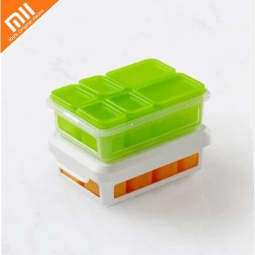 Youpin Kalar Variety Food Supplement Box Fruit Ice Cube Mold Square Food Grade Silicone Refrigerant Microwave