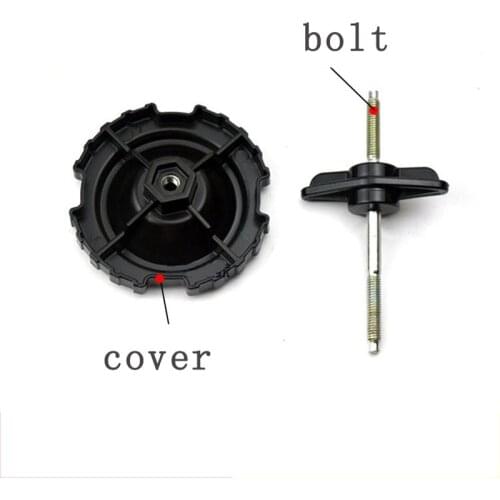 Spare Tire Screw Bolt Fixing Screw Cover Spare Tyre Plastic Bracket Base for Ford Escort 2015-17