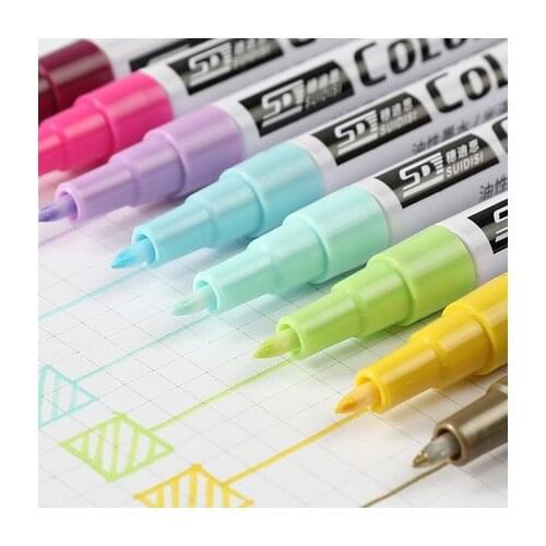 10 Colors Sealing Wax Stamp Mark Pen Decoration Wax Seal Metal Gold Color Pen Metallic Wax Stamp Marker Vintage Waxing Color Pen