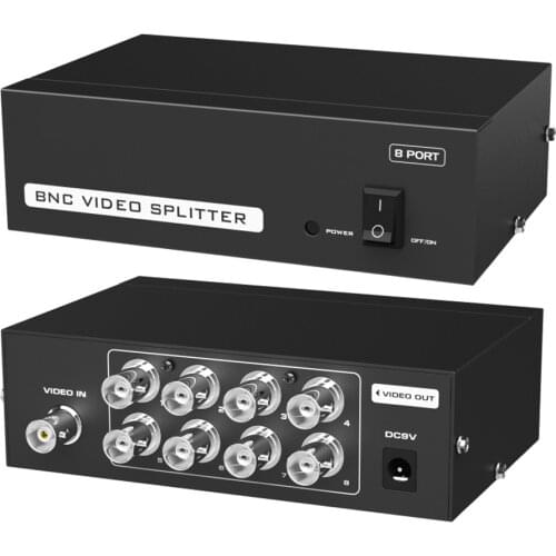 4-port Active BNC video splitter converter CCTV DVR Composite Video BNC box(not SDI Splitter box)