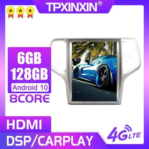 12.1 inch For Jeep Grand Cherokee 2008-2013 Android 128G Car GPS Navigation Head unit Multimedia player Auto Radio Tape Recorder