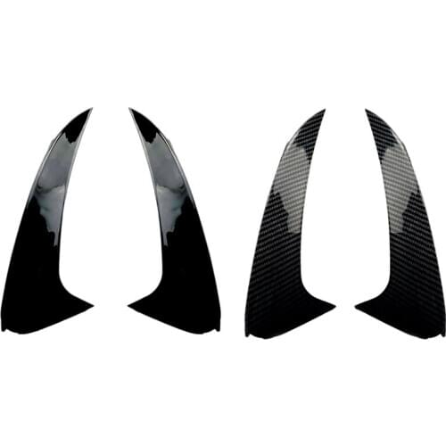 Car ABS Rear Bumper Splitter Spoiler Side Wing Decorative Cover for Mercedes Benz CLS Class W218 2014-2017