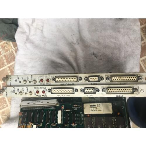 Used Good Condition NUM V2 PROCES circuit cards 201638 with the 200616