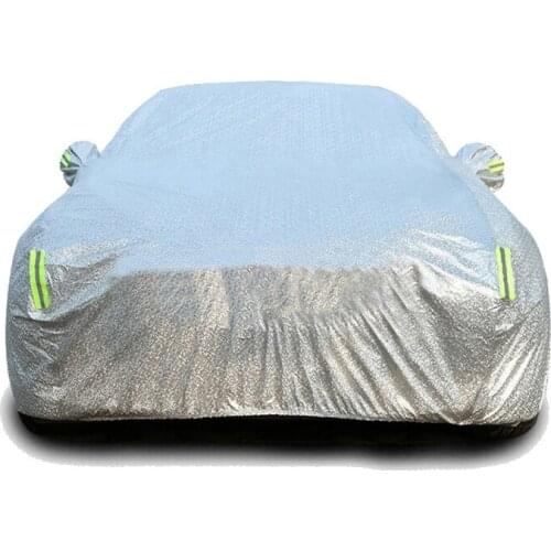 The hood is suitable for Audi A6LA4LA5Q3Q5Q7 four-season universal aluminum film sun-proof and rain-proof hood