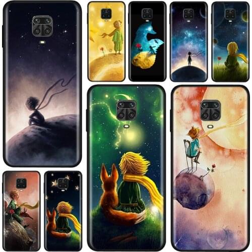 Silicone Cover Little Prince And Fox For Xiaomi Redmi Note 10 10S 9 9C 9S Pro Max 9T 8T 8 7 6 5 Pro 5A 4X 4 Phone Case