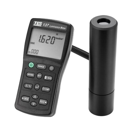 TES-137 Luminance Meter Recording Luminance Meter Illuminance Meter Luminance Detector Light Intensity Meter Light Meter
