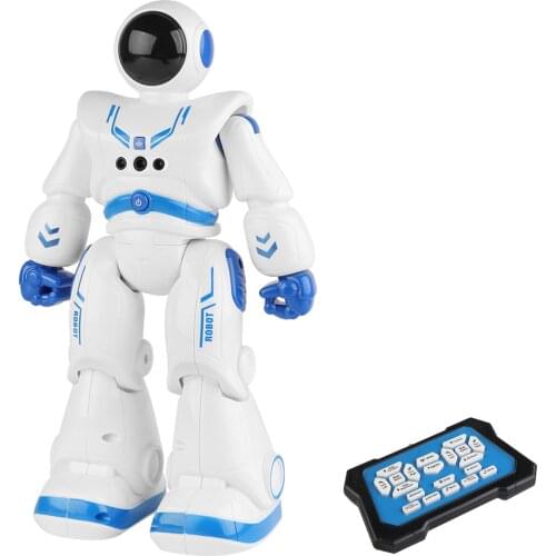 Intelligent RC Robot Multi-function USB Charging Dancing Remote Control Gesture Sensor Toy with LED Eyes for Kids Birthday Gifts