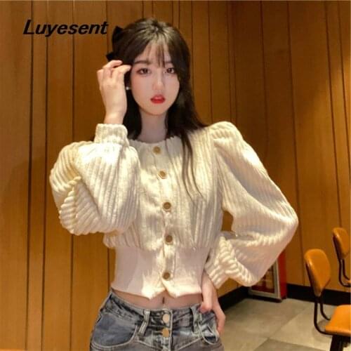 Luyesent Beige Blouses