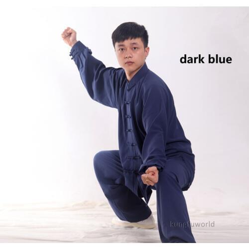Soft Comfortable Tai chi Suit Kung fu Martial arts Uniform Wushu Wing Chun Jacket and Pants Training Clothes