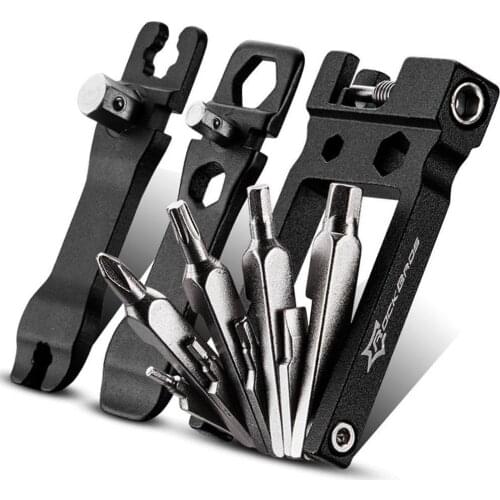 Rockbros Mountain Bicycle Tools Sets Bicycle Repair Spoke Kit Cycle Screwdriver Hex Tools Wrench Tool Mountain I2F3