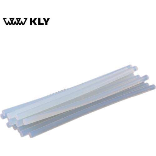 WWW KLY Non-Toxic Transparent 7mm / 11mm 300mm Hot Melt Glue Sticks for DIY Free Shipping