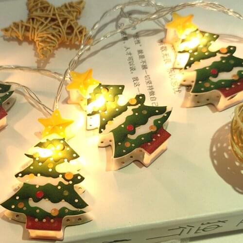 New Hawaiian Party Christmas Tree Led Light String Holiday House Decorations for Birthday Wedding Decor Room Decor