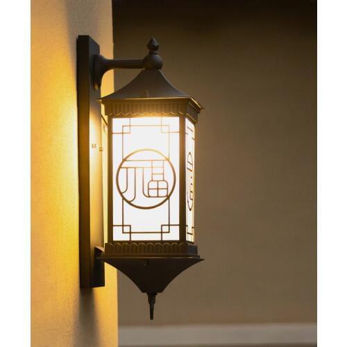 New Vintage Outdoor Waterproof Wall Lamp Outdoor Courtyard Stairs Led Light rustic Balcony Corridor Entrance Sconce Wall Lights