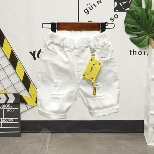 2021 Summer New Arrival Korean Style Childrens Clothing Fashion Baby Boys Short Pants Pure Color Cotton boys Sports Shorts