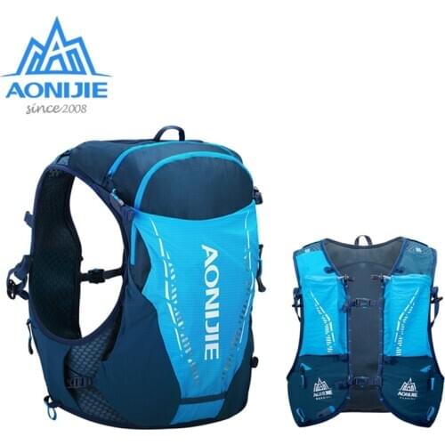 AONIJIE 10L Hydration Pack Ultralight Backpack Waterproof Running Vest Portable Bags For Outdoor Camping Hiking Cycling Jogging