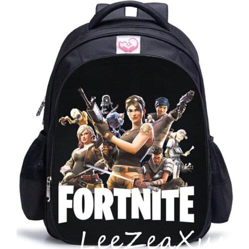 Game FORTNITE Impostors Prints Backpack For Teens Children Casual Knapsack Travel Bags Kids FORTNITE Anime School bag Mochila