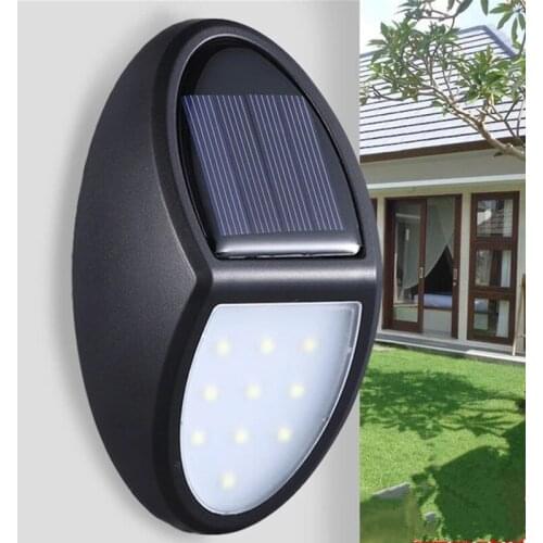 Solar Wall Light Super Bright Led Energy Saving Lights Outdoor IP65 Waterproof Decorative Smart Wall Lamp Garden Lighting