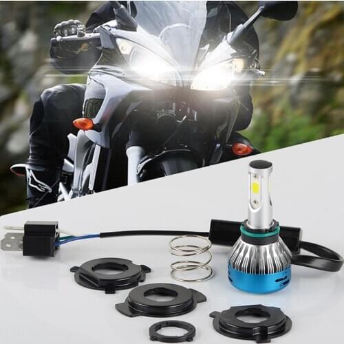 Motorcycle LED Headlight Motorbike Lamp H4 Light 40W Bulb H/L Yamaha 125 Kawasaki Suzuki AC DC 12V 24V 85V HS1 PH7 PH8 BA20D H6