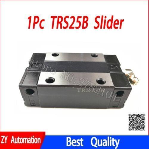 1pc TRS25B TRS25A slider block match use TRS25 linear guide for linear rail CNC diy parts