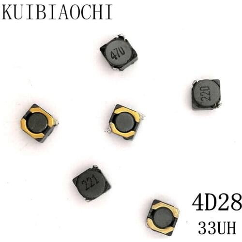 10pcs/lot SMD Power Inductor CDRH4D28 33UH 330 5*5*3mm shielded winding inductor
