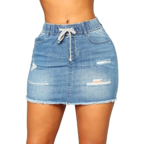 Brawdress Denim Skirts For Women