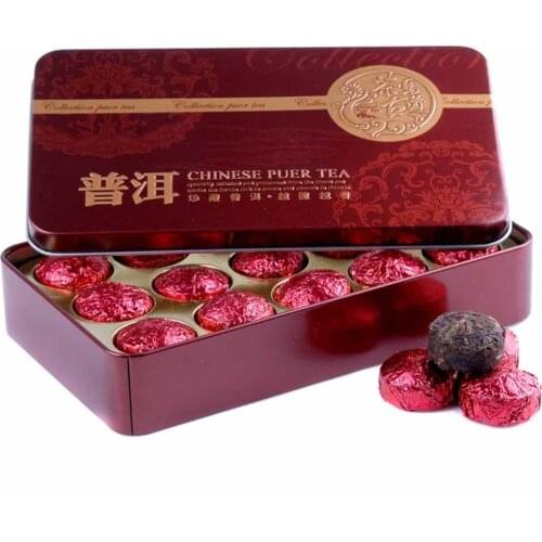 2020/2021 Yr Rose Mini Shu Puer Chinese Tea Tuocha, Yunnan Ripe Puer Chinese Tea Puer Chinese Tea Gift Packing 75g